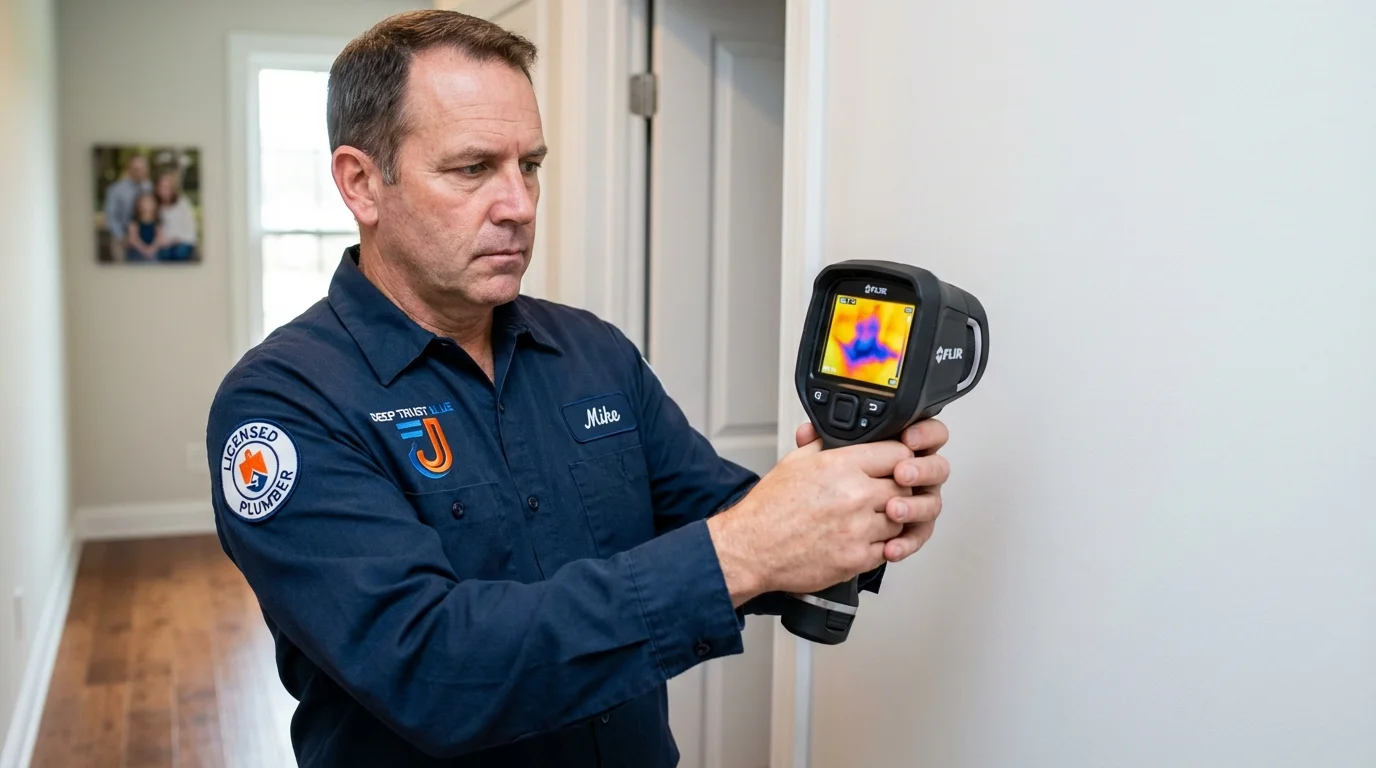 Thermal imaging leak detection by Johns Plumbing LLC in Fowler